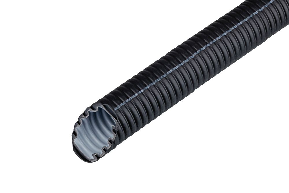 Wellrohr Ø20mm PP sw 750N -45-105°C Polypropylen (PP)