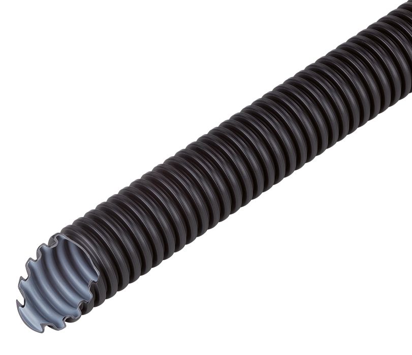 Wellrohr Ø50mm PE IP68 PE sw 320N -15-90°C Polyethylen (PE)