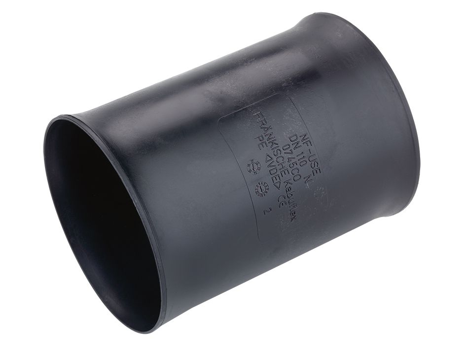 Rohrmuffe Ø125/131mm Kst PE unbeh Polyethylen (PE)