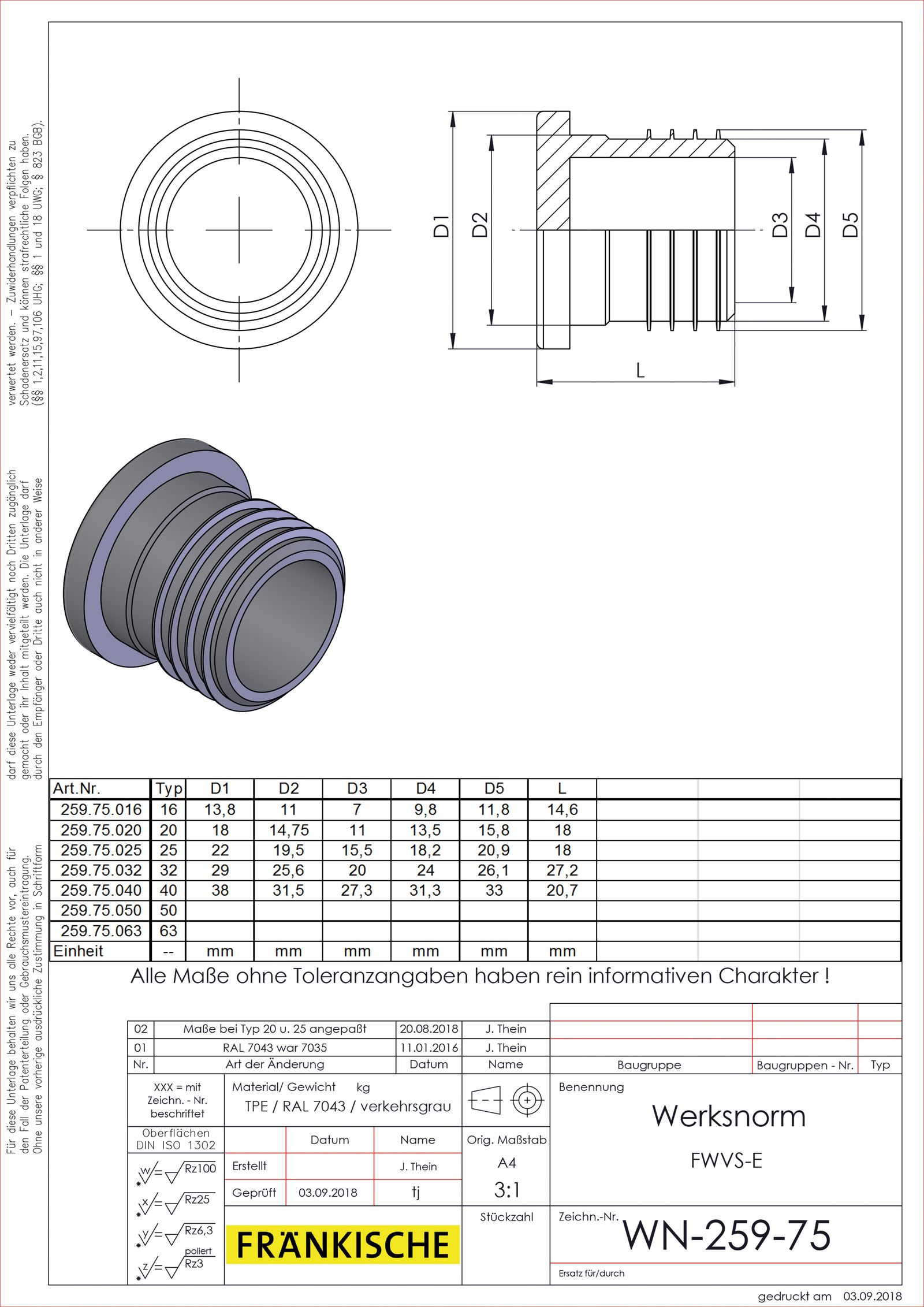 Rohrverschlussstopfen Kst Ø32mm Geeignet für f.flexible Rohre f.starre Rohre gr