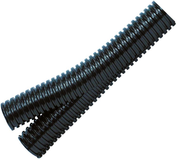 Wellrohr Ø10mm PP ohne Ummantelung sw Polypropylen (PP) UV-best 125N -40-135°C