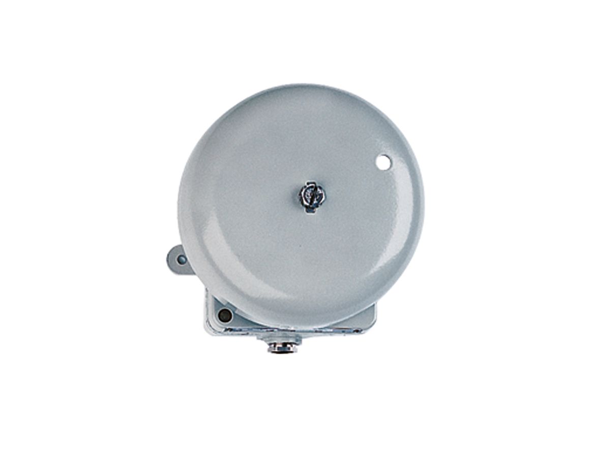 Läutewerk 230V/AC 105dB IP55 Metall gr Schnellschl AP 0,06A