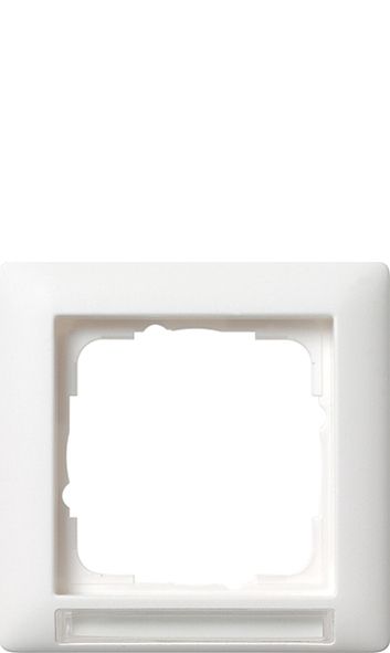 Rahmen 4f rws glz horiz Standard 55 BSF Kst Textfeld/Beschriftungsfläche