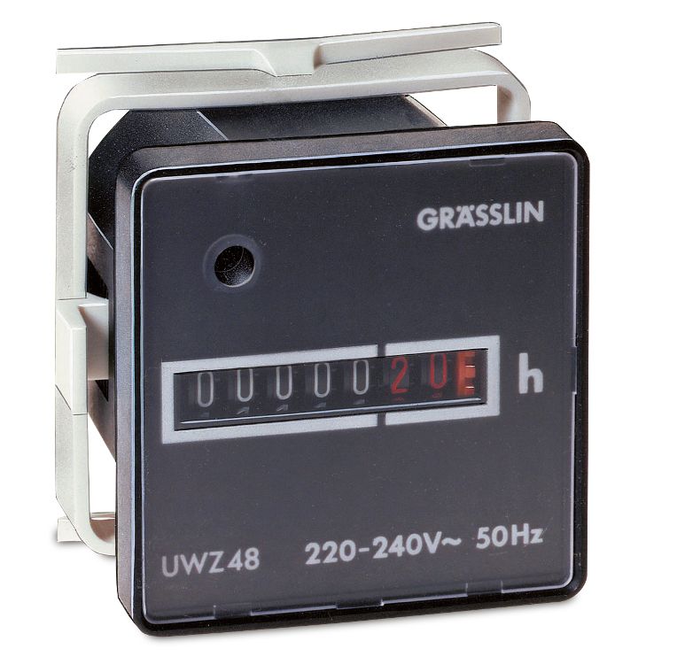 Betriebsstundenzähler Taxxo analog IP20 FRmont AC 110-127V 99999h netzsync