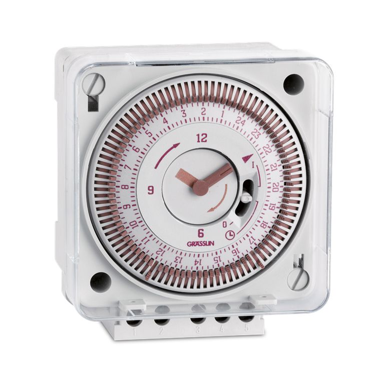 Schaltuhr mech 230VAC REG 1kan Wechs 150h Wochenprogramm