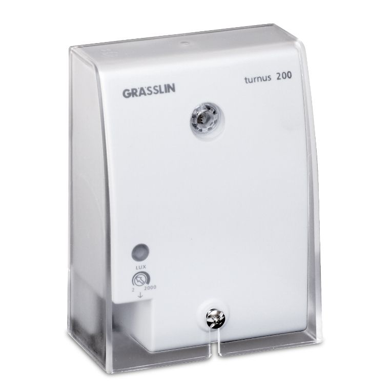 Dämmerungsschalter AP 1S 2300W 20s/aus ws IP54