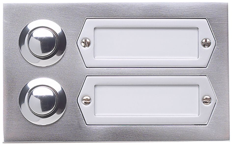 Klingeltableau syst.unabh AP 3tast alu