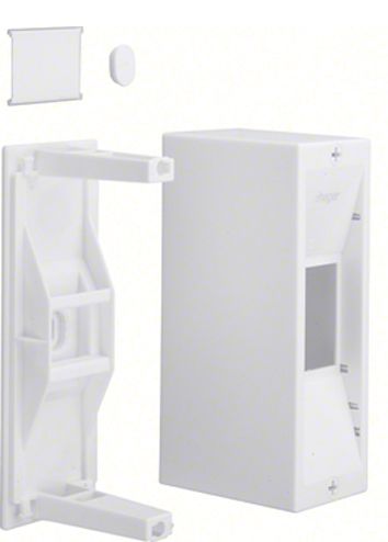 Kleinverteiler AP 1x2TE Kst IP30 ET82mm 55x160x82mm REG