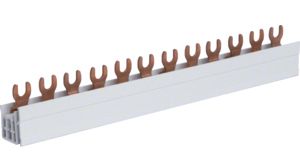 Phasenschiene 3ph 17,5mm 210mm 10qmm 63A Gabel Isoliert