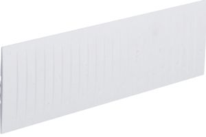 Abdeckstreifen Kst 225x65mm ws RAL9010