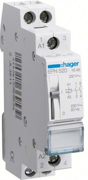 Stromstoßschalter 24VAC 1TE 16A 250V REG T63mm mech.Schalt