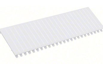 Abdeckstreifen Kst 219x54mm ws RAL9010