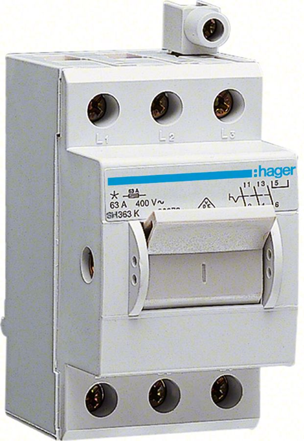 Ausschalter REG 3S 63A 400V 2,5TE