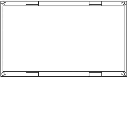 Verteilerbaugruppe Schutz universN ws 300x500x125mm