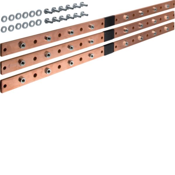 Sammelschiene 800A fl 940x40x10mm