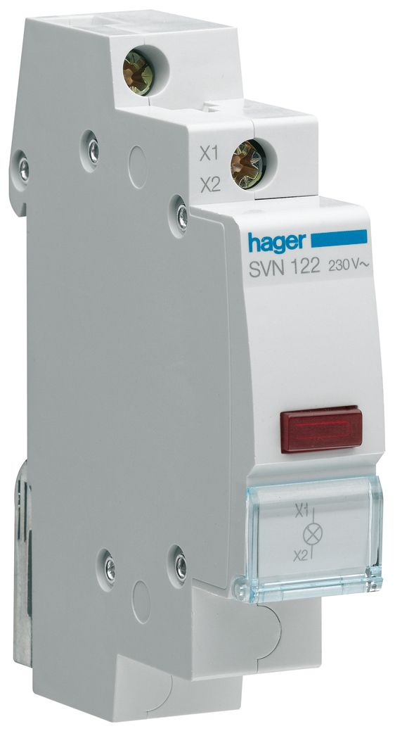 Leuchtmelder REG 230V or LED 0,8W AC 1TE 62mm IP20