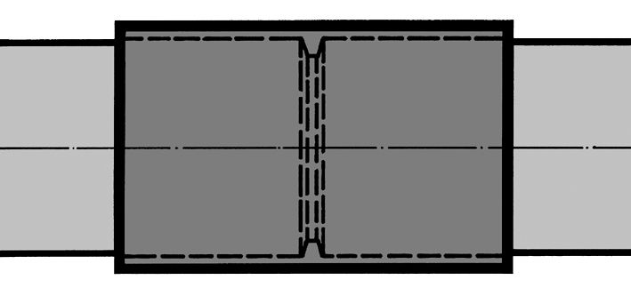 Steckmuffe Kst Ø63mm unbeh gr