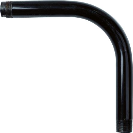 Stahl-Gewindebogen Ø16mm lack Muffe hfr sw Mit Muffe