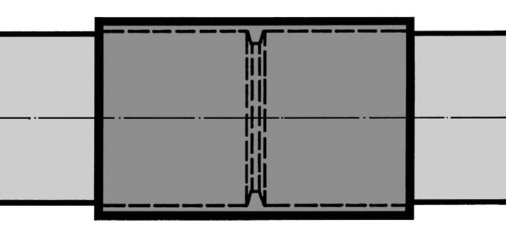 Steckmuffe Kst Ø32mm unbeh gr