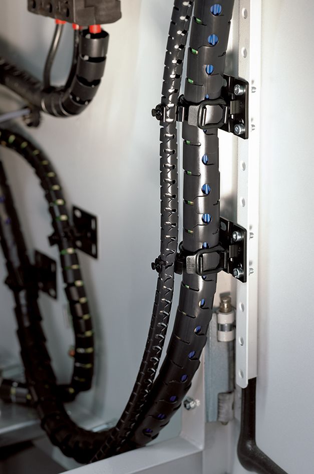 Spiralschlauch PP Ø8mm Ø7-9mm/Bü hfr sw Polypropylen (PP) UL94HB