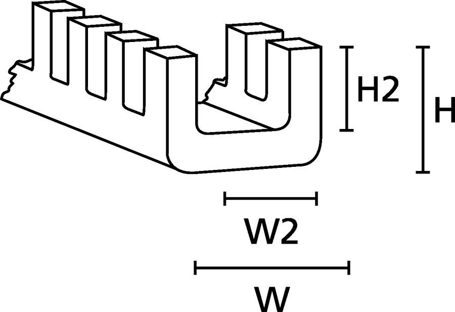 Kantenschutz Kst natur 13,2x6,8mm uni 25000mm hfr