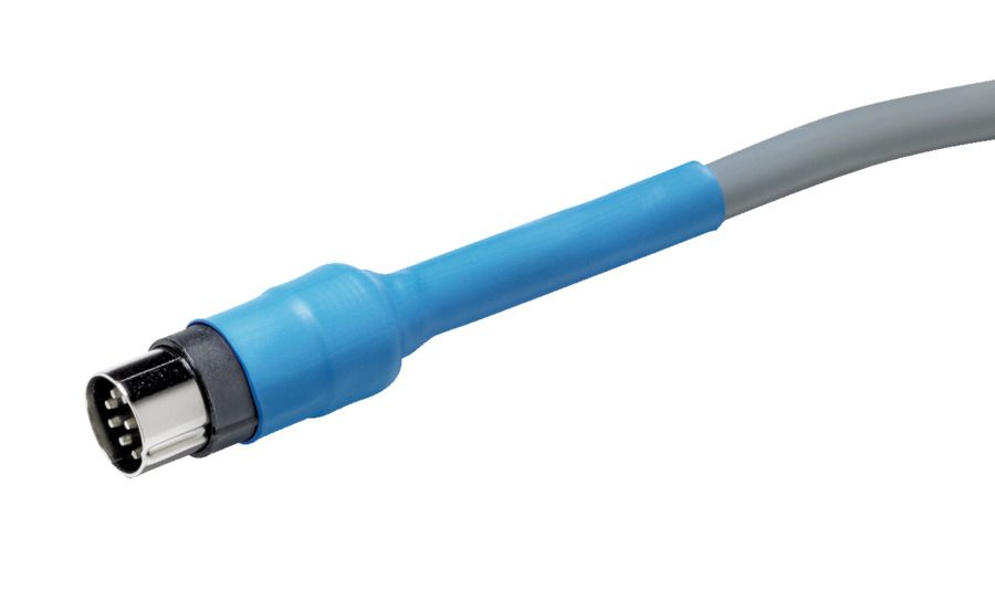 Schrumpfschlauch dünnw L10m Ø4,8/2,4mm bl 2:1 0,5mm -55-125°C