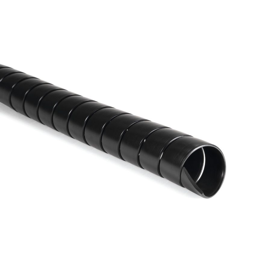Spiralschlauch PP Ø25mm Ø25-29mm/Bü hfr sw Polypropylen (PP) UL94HB