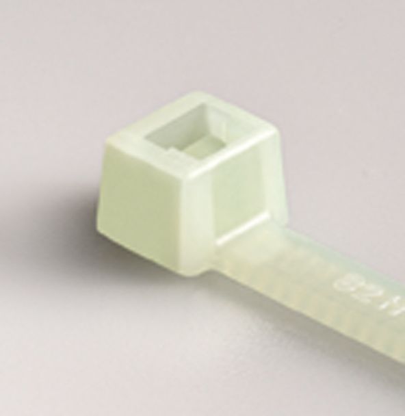 Kabelbinder L205mm natur 2,5x1,2mm hfr PA Polyamid (PA) -40-85°C KstZunge/Nase