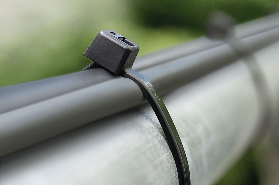Kabelbinder L290mm sw 3,5x1,2mm hfr PA UVstab Polyamid (PA) -40-85°C