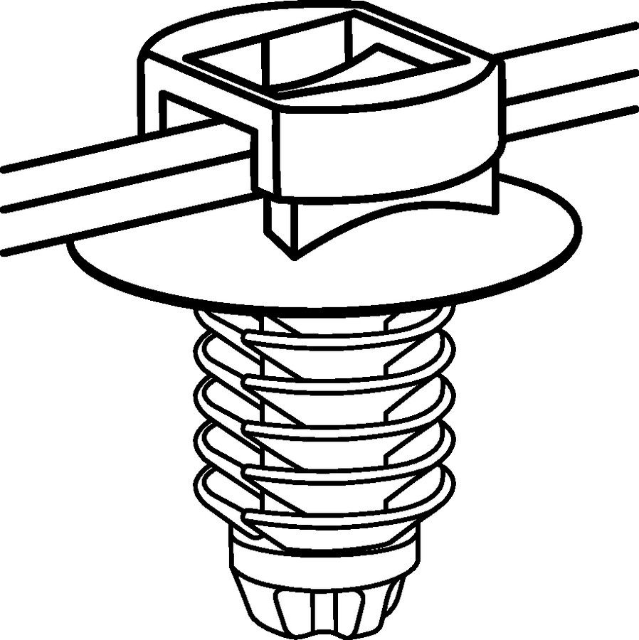 Kabelbinder L200mm sw 4,6x1,2mm PA -40-105°C Polyamid (PA) KstZunge/Nase