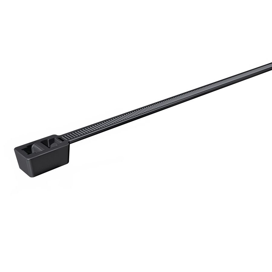 Kabelbinder L210mm sw 4,7x1,4mm hfr PA Polyamid (PA) -40-105°C KstZunge/Nase
