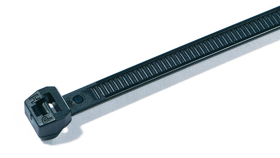 Kabelbinder L150mm sw 4,6x1,3mm hfr PA UVstab Polyamid (PA) -40-85°C