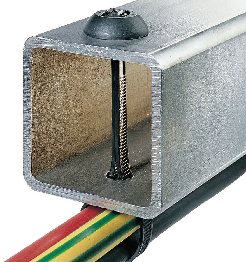 Kabelbinder L375mm sw 7,6x1,5mm PA -40-105°C Polyamid (PA) KstZunge/Nase