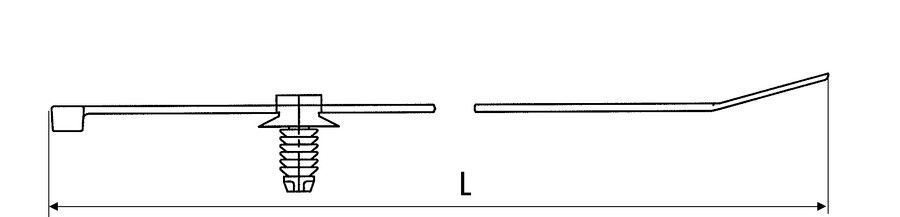 Kabelbinder L150mm sw 3,6x1,1mm PA -40-105°C Polyamid (PA) KstZunge/Nase