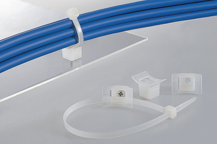 Befestigungssockel Kst natur 8mm Ø5,5mm 25x17x13,5mm schraub/niet Polyamid (PA)