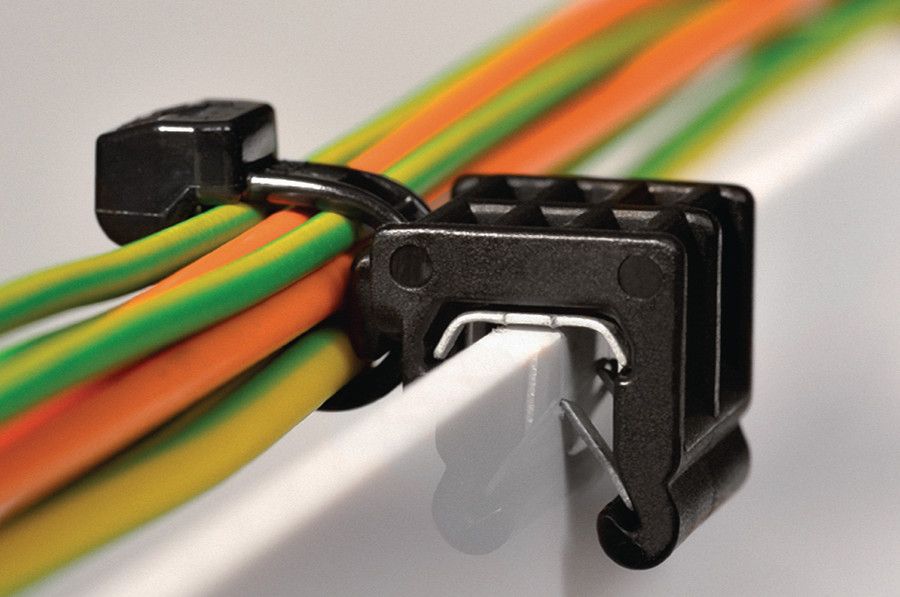 Kabelbinder L200mm sw 4,6x1,3mm PA -40-105°C Polyamid (PA) KstZunge/Nase