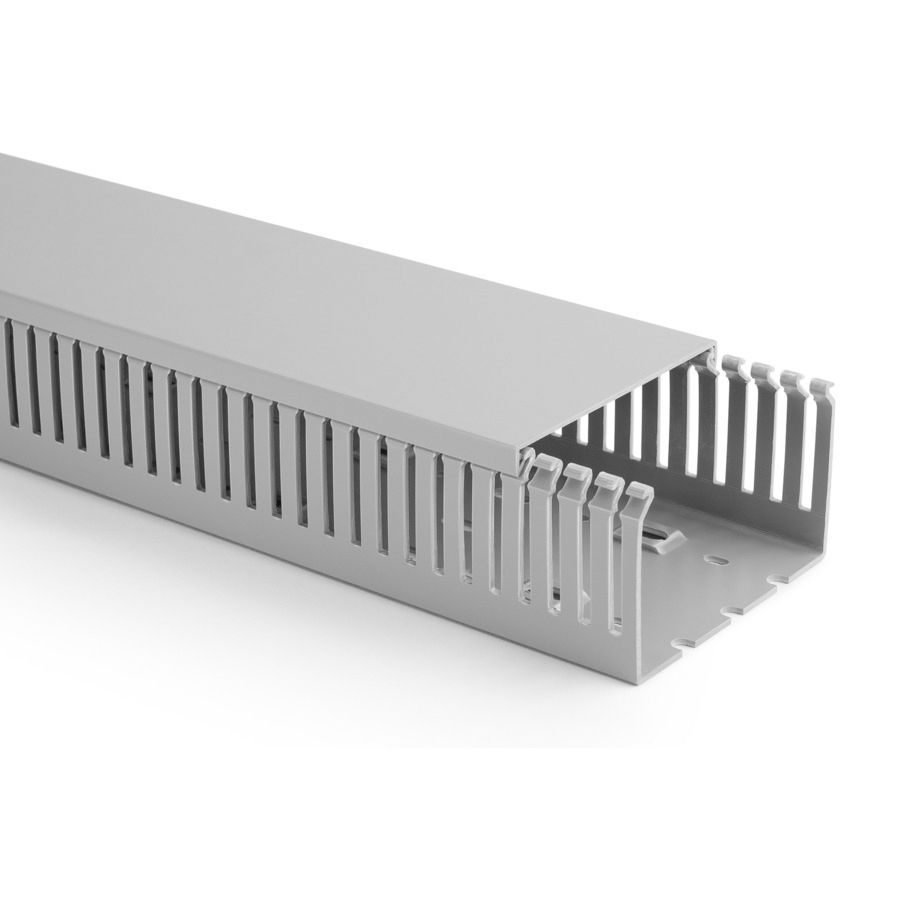 Verdrahtungskanal lgr 60x25x2000mm m.OT Bodenl