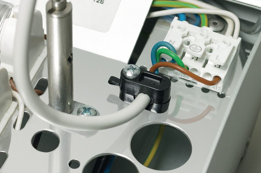 Befestigungsschelle 1f Ø6mm geschl Kst f.Brandschutzber