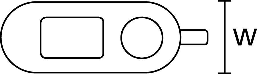 Befestigungsschelle 1f Ø6mm geschl Kst f.Brandschutzber