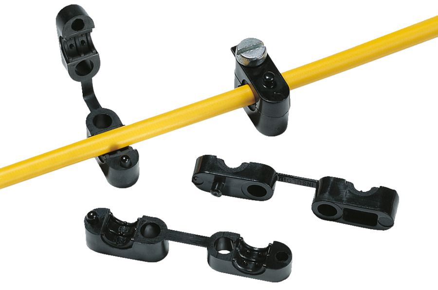 Befestigungsschelle 1f Ø7mm geschl Kst f.Brandschutzber
