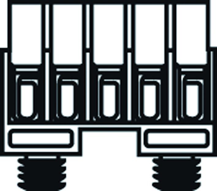 Cu-Abzweigklemme 1,5qmm 1,5-4qmm blank Schraubverb