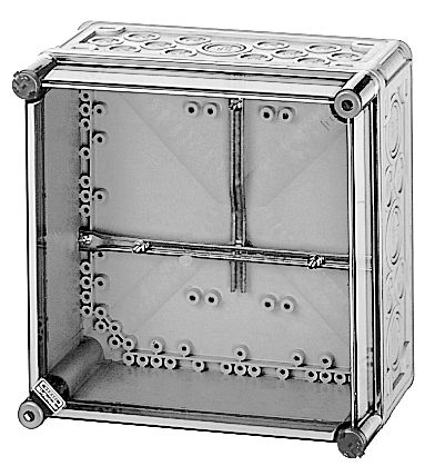 Zählergehäuse Aufb IP65 Kst ET190mm 300x600x228mm Klappd