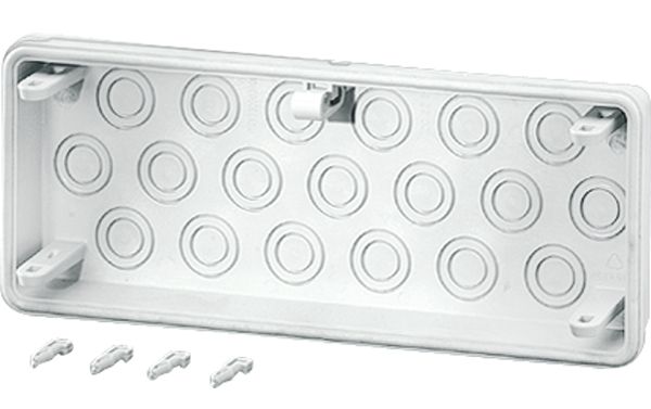 Einführungsflansch Kst 300x100mm blind unbeh