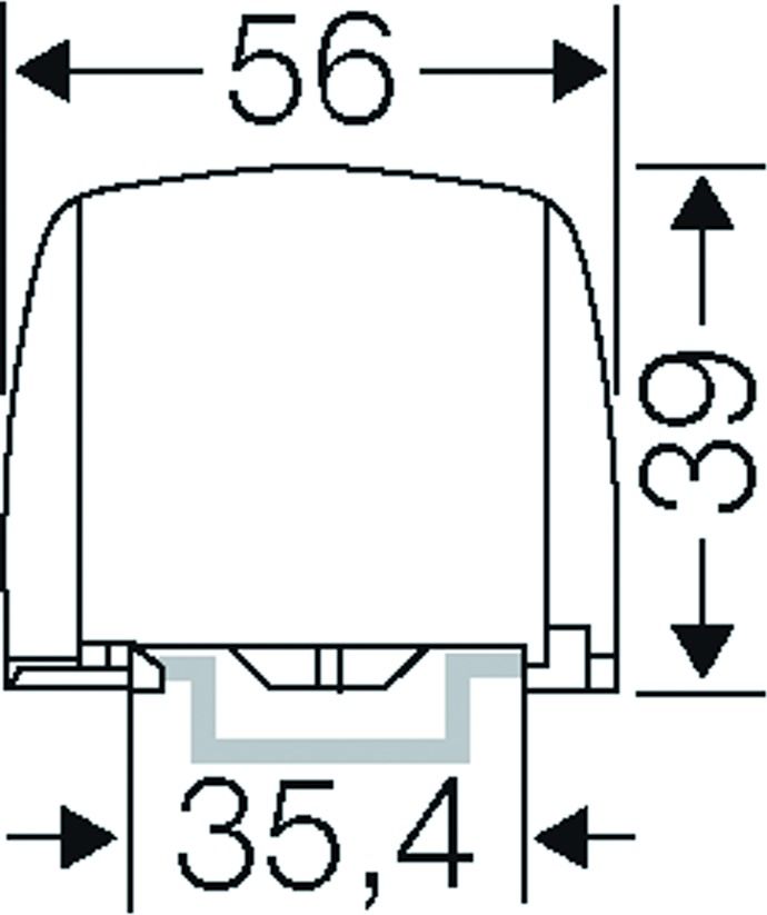 Hauptleitungsklemme 12Ein berührsich REG 3pol schraub