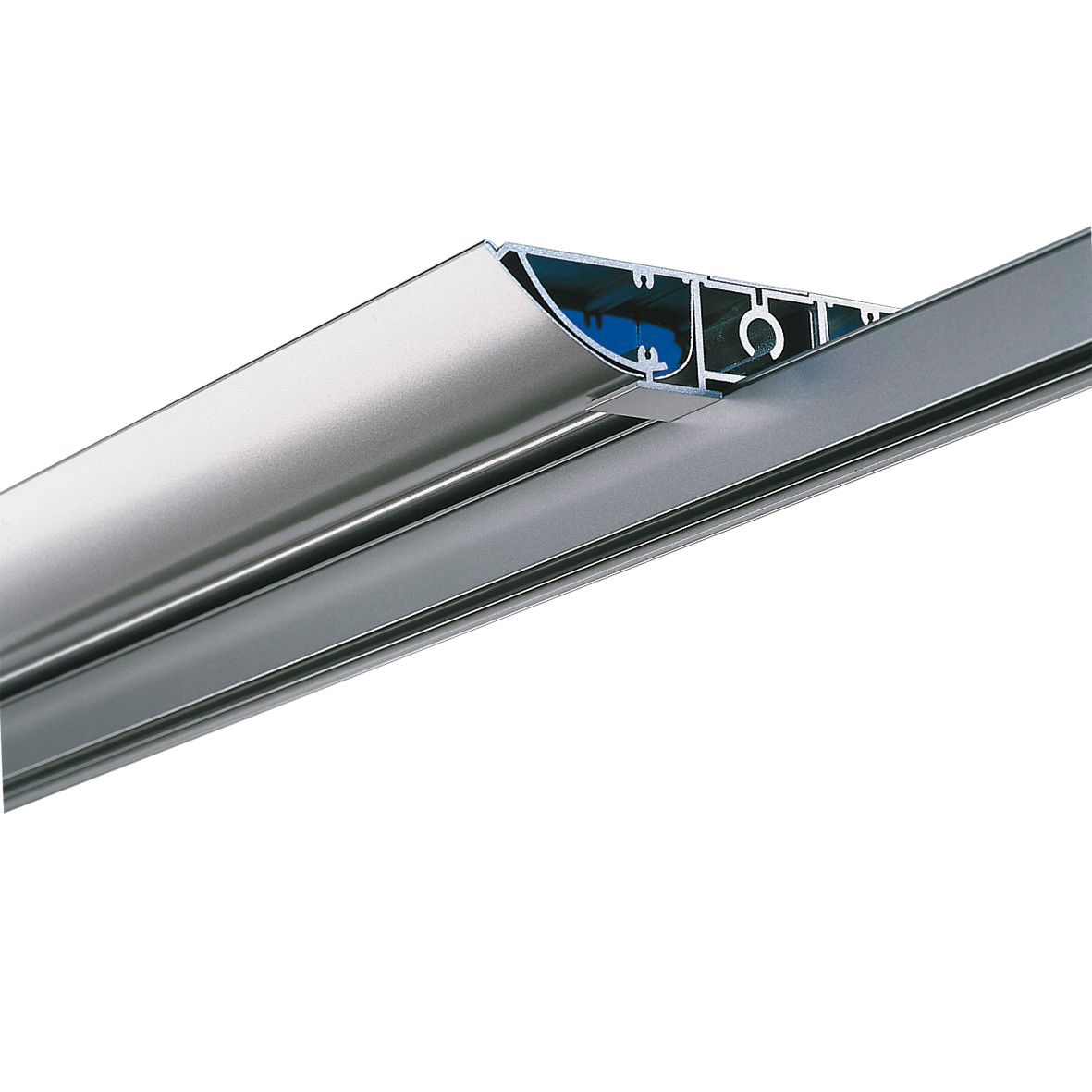 Schienenstrahler 2x39W EVG G5 si mt IP20 RF:mt Alu 3Ph 931x235x46mm
