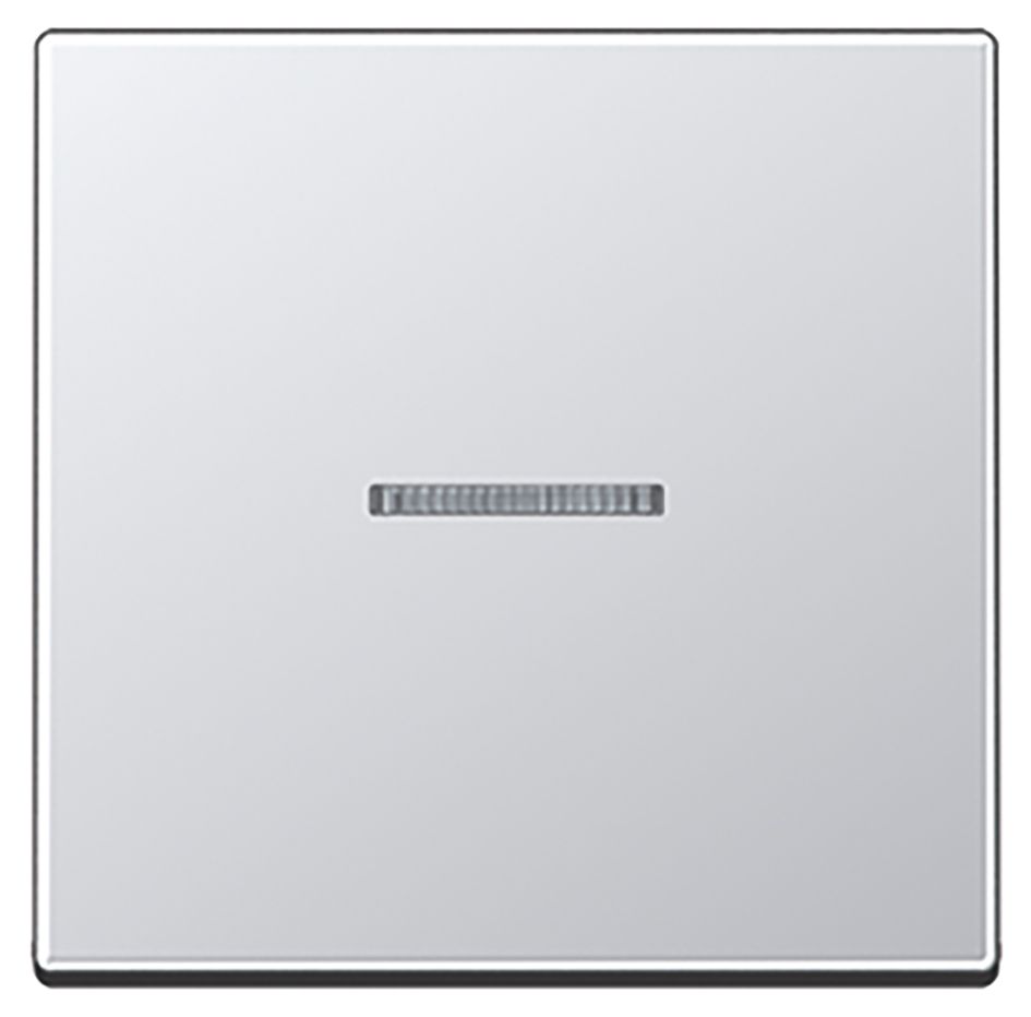 Kontrollwippe Schalter A alu glz Lichtausl