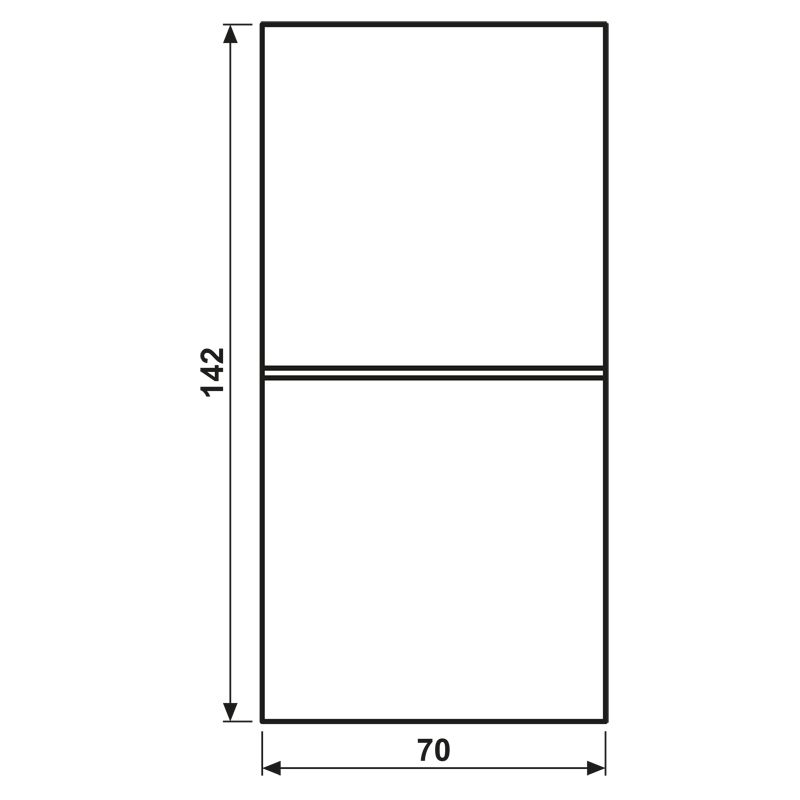 Lichtsignal alu LS Aufs LED UP IP20 230V LED nicht austauschbar m.LM