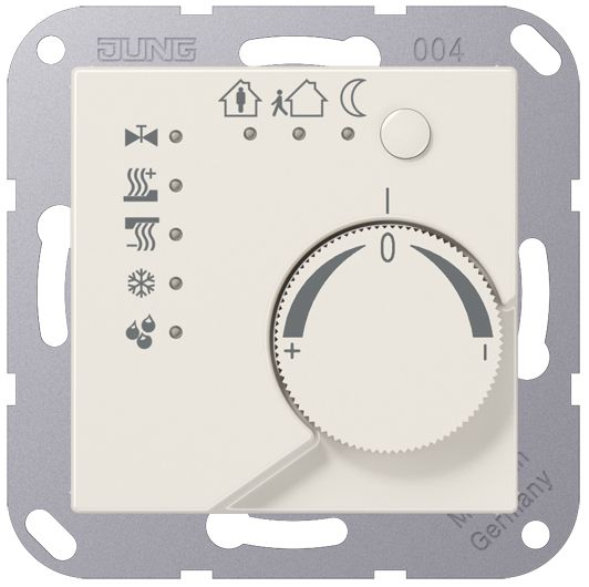 Raumtemperaturregler UP AS/A KNX aws glz Bedienelement Mit Vor-Ort Bedienung
