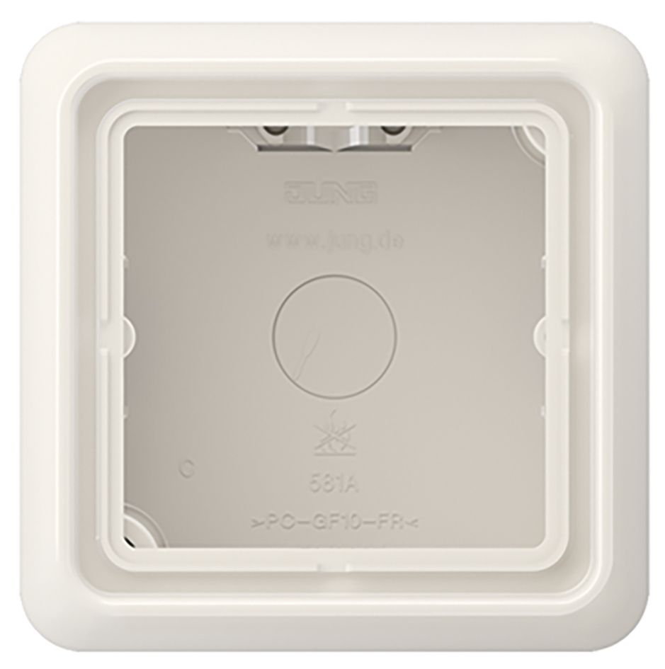 Gehäuse AP 1f Kst aws CD / CD 500 AP-Geh Aufputz glz