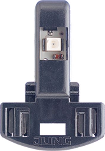 LED-Steckeinsatz 230V 1,1mA Schalter rt